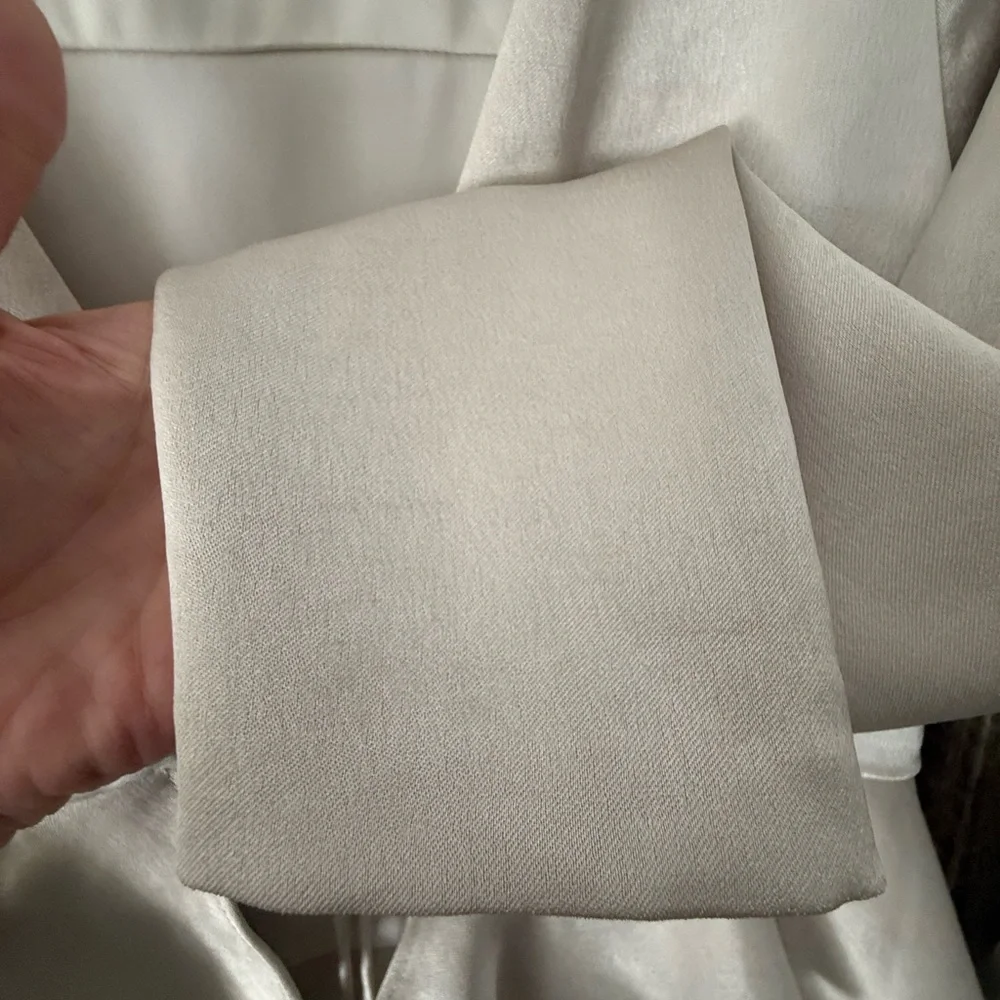 Alexis Cream Tie-Front Ruffle Jacket - Picture 4 of 7